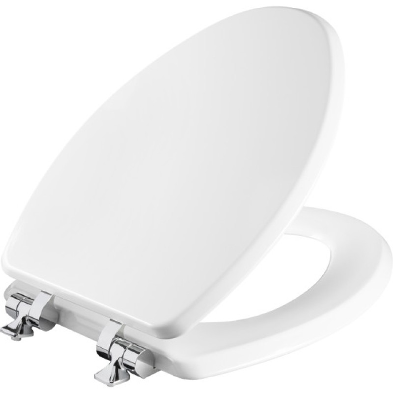 STA-TITE Seat Fastening Mayfair Molded Wood Toilet Seat featuring Slow-Close 