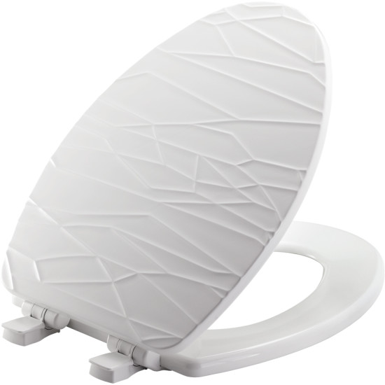 Mayfair by Bemis Modern Geometric™ Toilet Seat 137SLOW 000