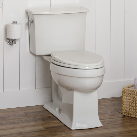 Bemis Push n'Clean™ Toilet Seat 1597SLOW 000