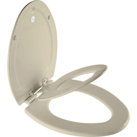 bone color toilet seat