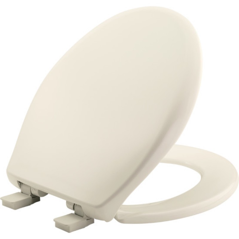 Premium Plastic Soft-Close Round Toilet Seat Sand Bemis 200SLOWT 
