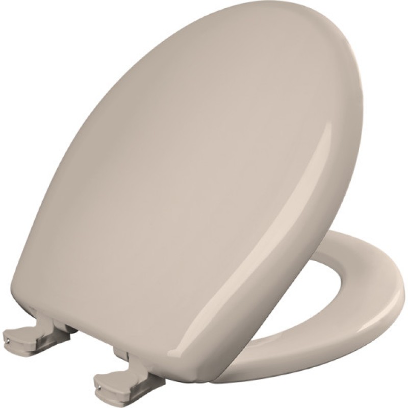 Bemis 200SLOWT-443 Round Plastic Slow Close Toilet Seat INNOCENT BLUSH 