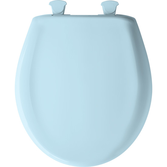 Bemis 500EC063 Molded Wood Round Toilet Seat With Easy Clean And Change