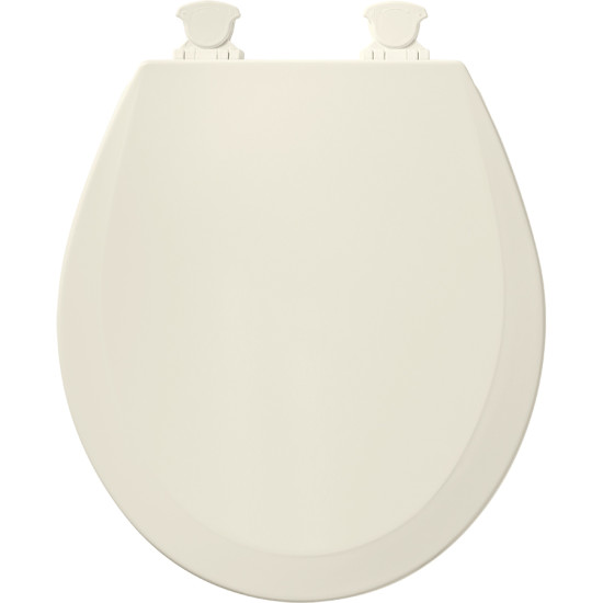 Bemis 500EC063 Molded Wood Round Toilet Seat With Easy Clean And Change