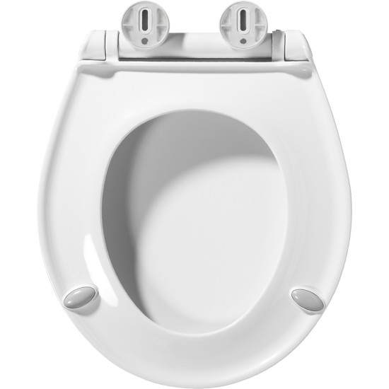 Bemis Push n'Clean™ Toilet Seat 597SLOW 000