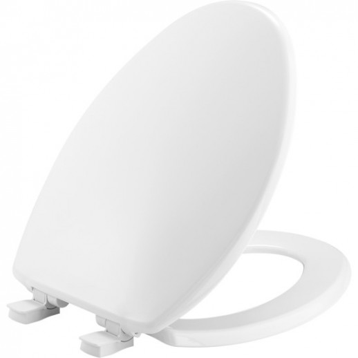Have A Question About Glacier Bay Round Enameled Wood Closed FrontToilet Seat In