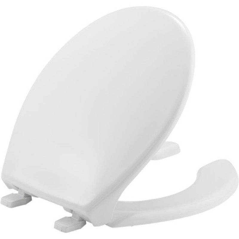 Aqua Durable Standard Quality Heavy Duty Plastic Round Toilet Seat 