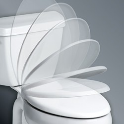 Bemis toilet seat with lid closing very slowly