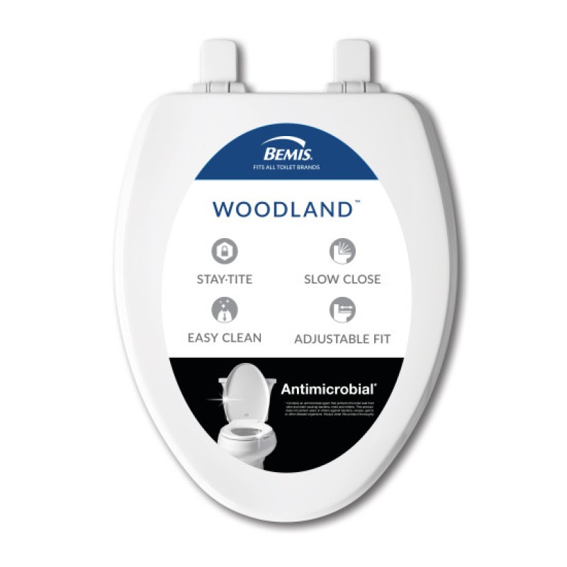 Bemis Woodland™ Toilet Seat 504SLECP 000