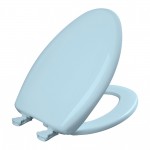 Dresden Blue plastic Bemis toilet seat